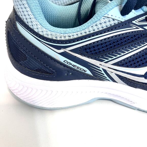 Saucony Cohesion 14 Womens Sneakers Size 7 Blue Athletic Running Training Gym - Picture 7 of 9